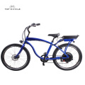 2018 novas bicicletas elétricas beach cruiser 48v750w de alta qualidade no cubo traseiro